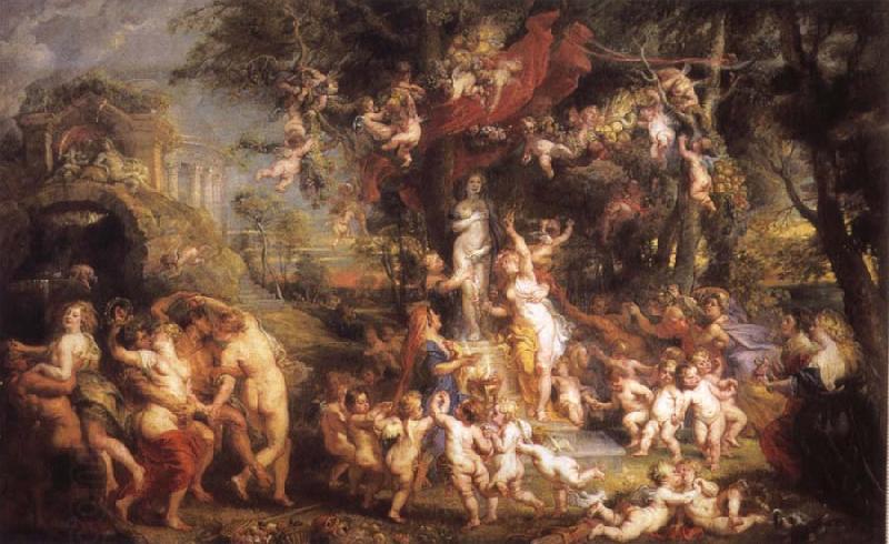 Peter Paul Rubens Feast of Venus China oil painting art